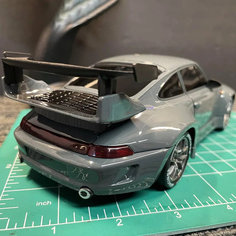 Arrière de la Driftax GT avec son grand aileron